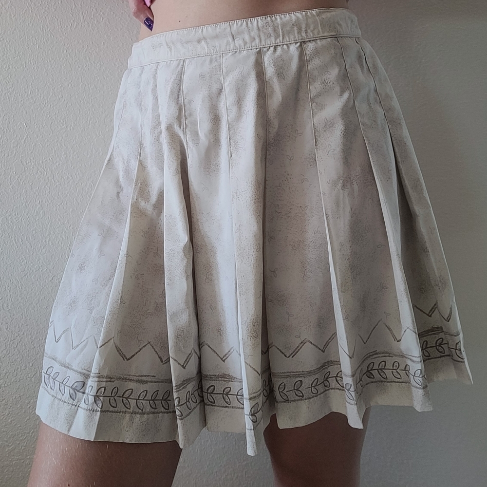 Vintage Prince Pleated Skirt